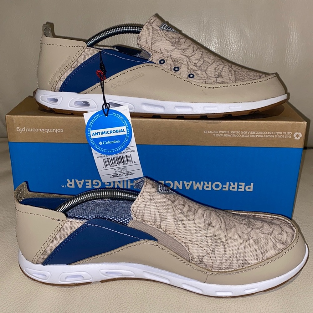 New men’s Columbia Bahama Vent PFG wide Sz 10